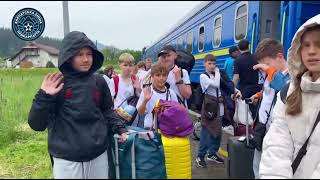 Перші 200 дітей з Херсонщини та Миколаївщини розпочали свій відпочинок на Прикарпатті в межах проєкту «Карпатська зміна»