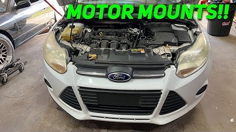 Rev Up Your Skills: Replace Motor Mounts on a 2012-2018 Ford Focus!