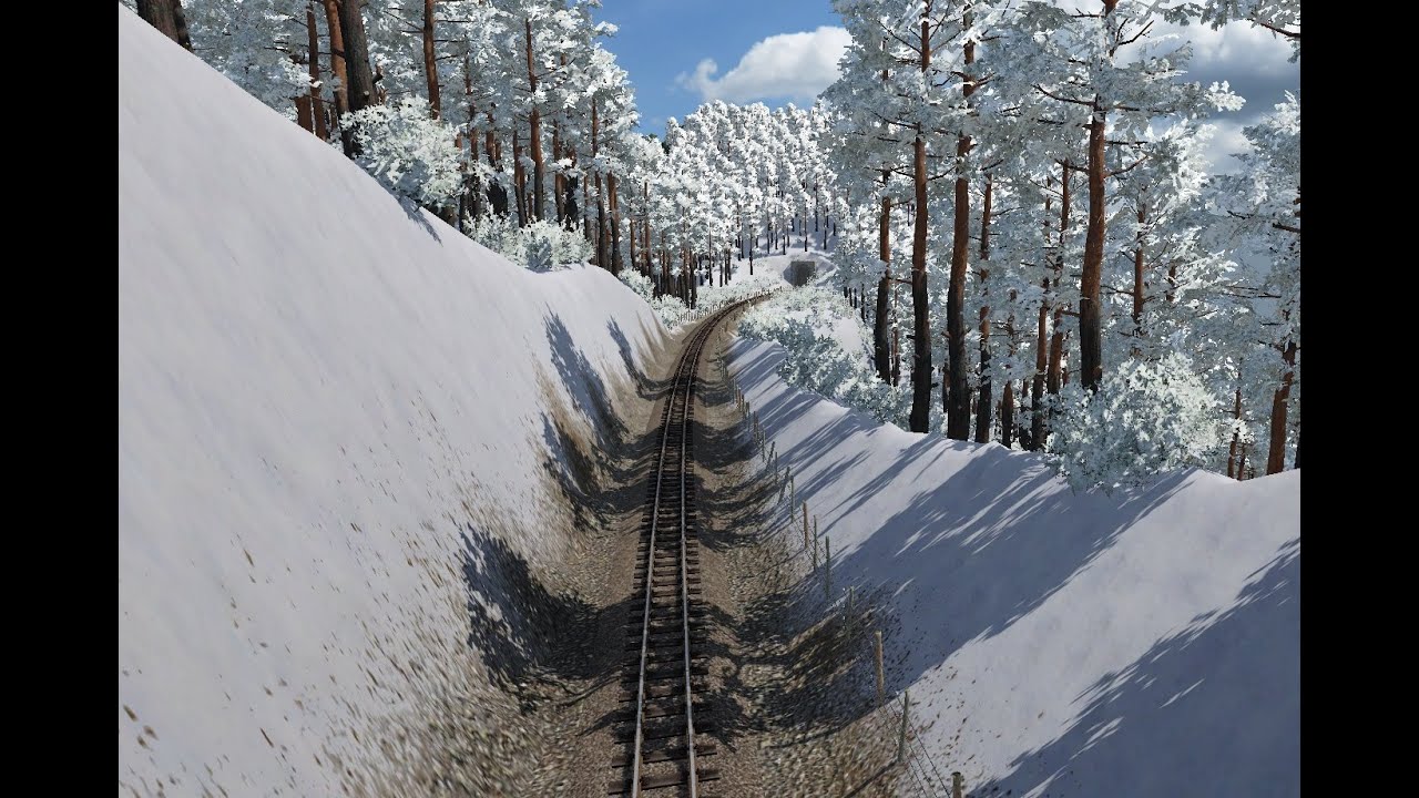 Transport Fever 2 - Cab Ride, An Alpine Thing - Narrow Gauge Mountain Line