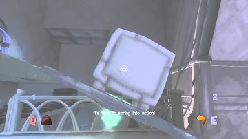 Quantum Conundrum walkthrough - Mind the Gap - Blue Wing