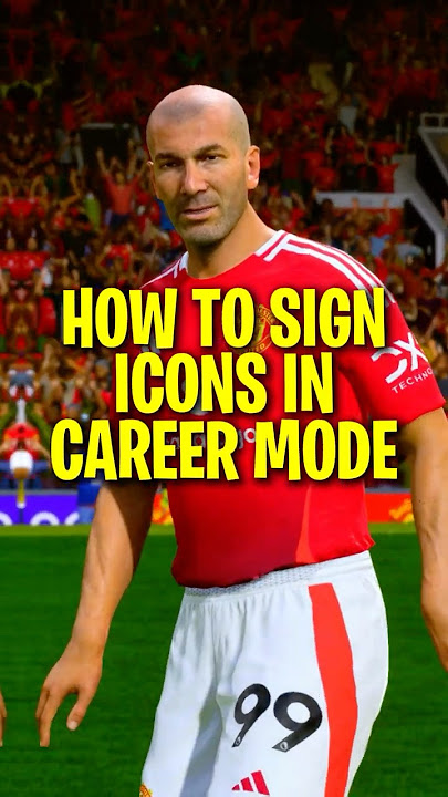 How To Get ICONS In Career Mode!