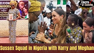 Sussex Squad in Nigeria With Harry and Meghan  Live Chat with Peace Adetoro