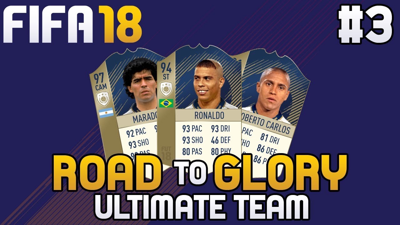 FIFA 18 Icon Edition | Ultimate Team | Road To Glory #3