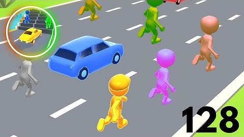 Shape Shifting 🏃🚗🚲🛵🚁 🛶🛥️ 🚂  All Levels New Update GamePlay Walkthrough Android,Ios (Level 128)