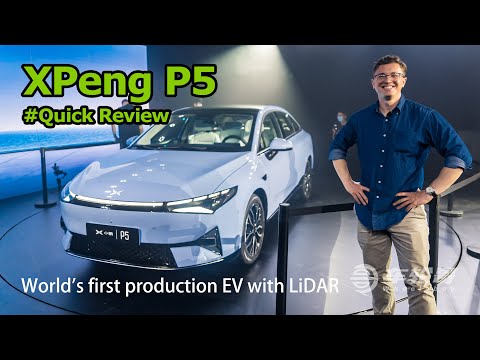 The XPeng P5 Is Bringing LiDAR Technology To The Road