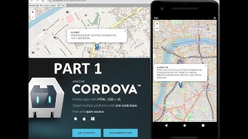 #PART1 Cordova Create map on andorid with leafletjs