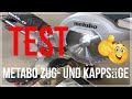 ► Metabo Zug- und Kappsäge KGS 216 M: Unboxing und Erfahrungsbericht