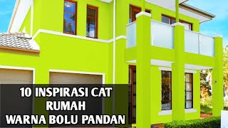 10 INSPIRASI CAT RUMAH WARNA BOLU PANDAN