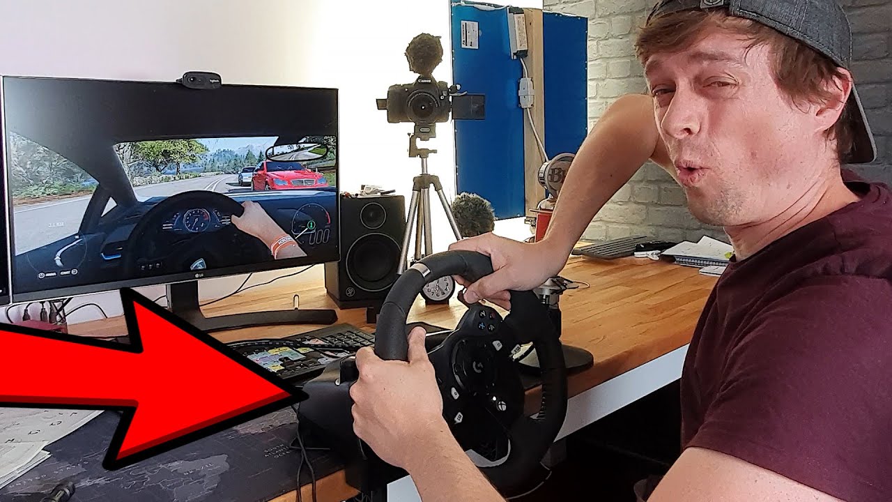 Forza horizon 4 logitech g27 вместо газа тормоз