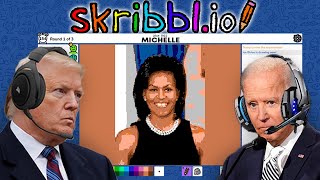 US Presidents Play Skribbl.io screenshot 5