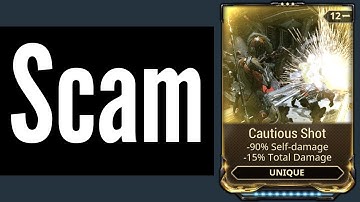 Do Not Buy Cautious Shot (Warframe)
