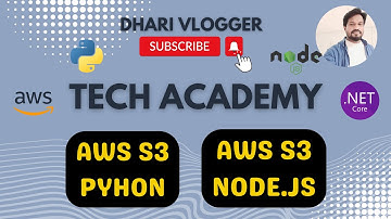 🚀 AWS S3 with Python & Node.js | Upload Files | Hands-on Tutorial