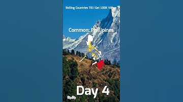 Day 4 Of Rolling Countries Until I Get 100K Views