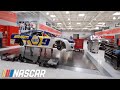 Drones eye view of hendrick motorsports campus