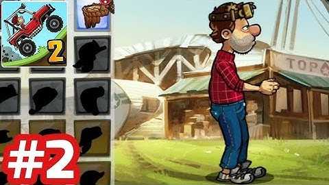 Hill Climb Racing 2- Gameplay Walkthrough - Part 2 Unlock Scooter (iOS/Android)