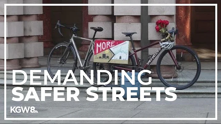 Portland cyclist rally for safer streets amid rising road fatalities