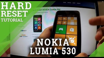 Hard Reset NOKIA Lumia 530 - Factory Reset via the Settings menu