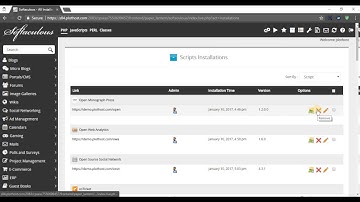 How to uninstall Open Monograph Press from cPanel with Softaculous