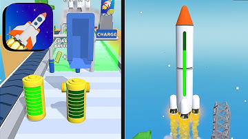 Recharge Rocket 3D ​- All Levels Gameplay Android,ios (Part 2)