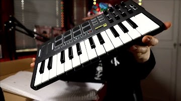 Unboxing Donner Spacline DMK25 MIDI