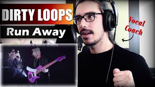 DIRTY LOOPS "Run Away" // REACTION & ANALYSIS by Vocal Coach