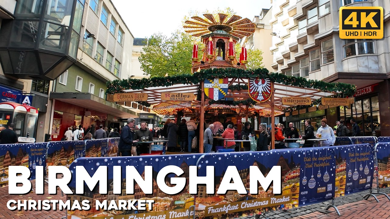 Birmingham Christmas Market 2025 | Full Walkthrough