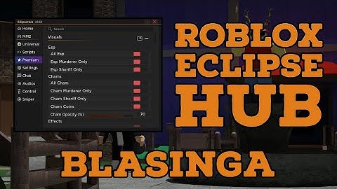 ROBLOX MM2 SCRIPT - ECLIPSE HUB