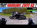 Moto vlog 85  test kawasaki z300  a2  un baby z 
