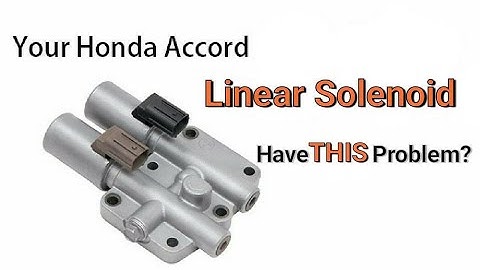Your Honda Accord Linear Solenoid Have THIS Problem?? #A01