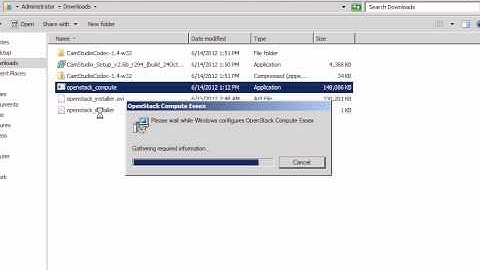 openstack compute installer error