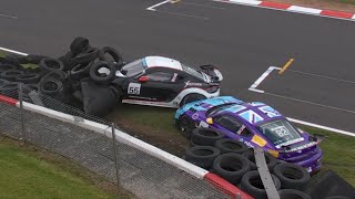 Big Crash | Porsche Sprint Challenge GB 2026 | Donington Park Race 3