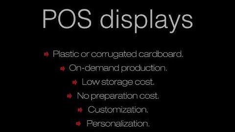 POS/POP display Chenet