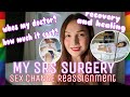 Sex change surgery srs male to female transgender