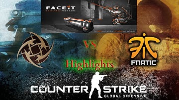 FACEIT League EU Season 2 - NiP vs fnatic [Inferno] - Highlights - 9.17.2014
