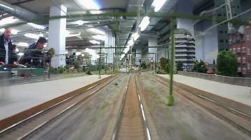 Minicam Bullet rijdend bij Miniworld Rotterdam