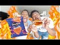 EATING ONLY SPICY FOODS FOR 24 HOURS CHALLENGE!