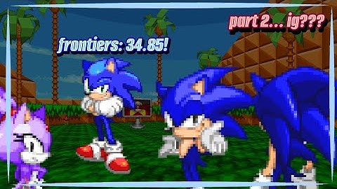 [#SRB2] Neo Palmtree zone speedrun || frontiers Sonic || Dexile Stage 