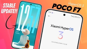 POCO F7 Users, HyperOS 3 is Here—And It