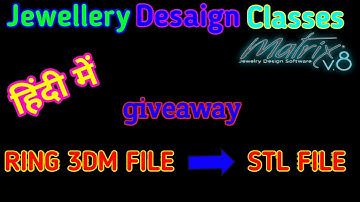 How To Make STL File || How To Make RPT File  Matrix 8.0 PART-89