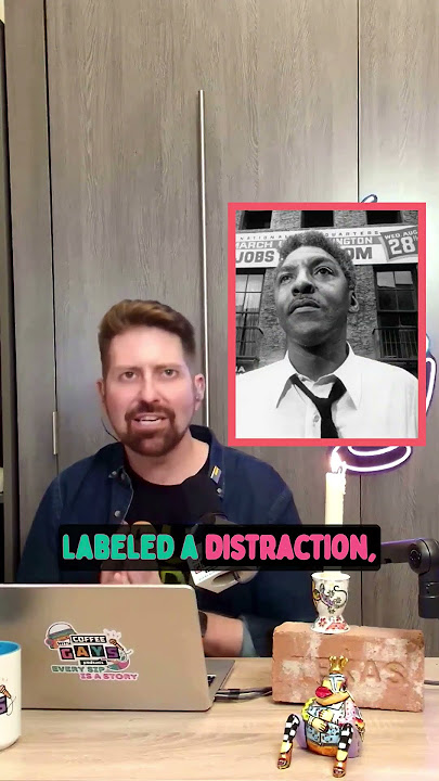 MLK’s Gay Mastermind History Tried to Erase 🤯 | Coffee with Gays #Shorts
