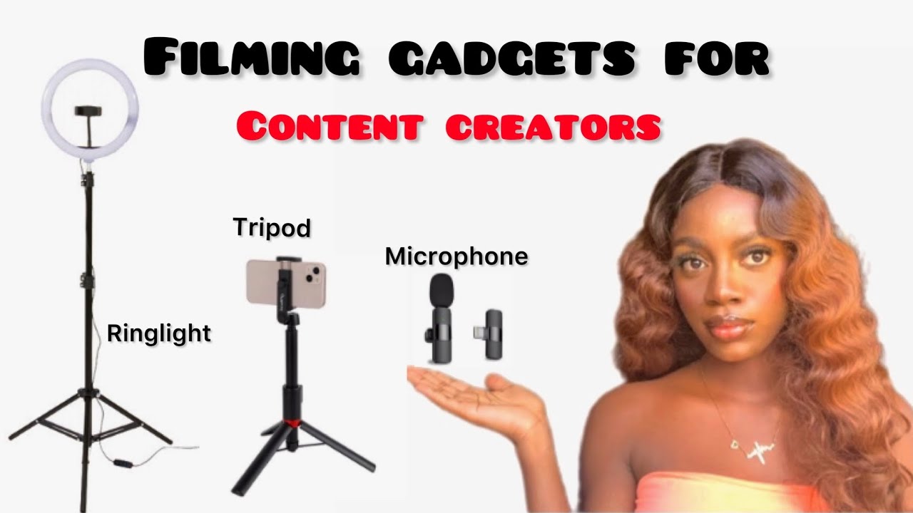 BASIC & AFFORDABLE Filming gadgets for content creators in 2023