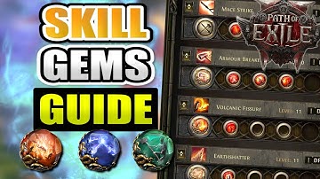 POE2 Everything you NEED TO KNOW about GEMS! | Path of Exile 2 Beginner
