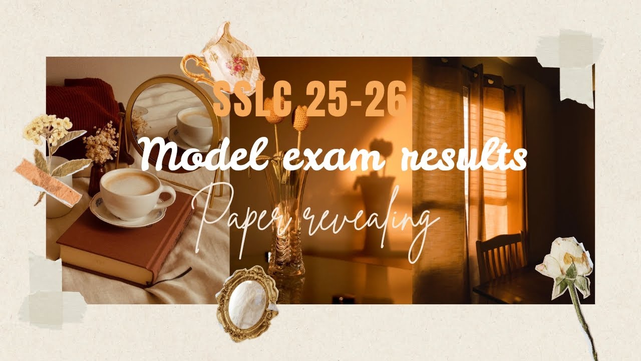My model exam results 📝📚 pass/fail ???How was yours ..#sslc #result #study #long #passion #school 