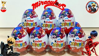 NEW Киндер СЮРПРИЗ ЛЕДИ БАГ и СУПЕР-КОТ 4! Мультик Miraculous, Kinder Surprise unboxing, новая серия