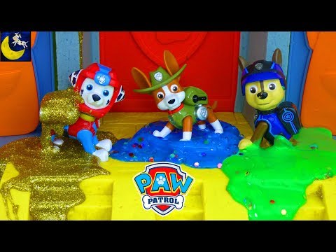 Lots of Paw Patrol Make Slime Toy Videos Compilation Mission Paw Sea Patrol Super Hero Slimey Toys