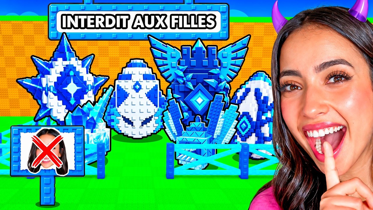 J’INFILTRE un SERVEUR réservé aux GARÇONS sur VOL UN ŒUF !