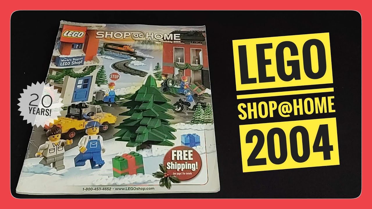 What Was Lego Doing 20 Years Ago? — 2004 Catalog! YouTube