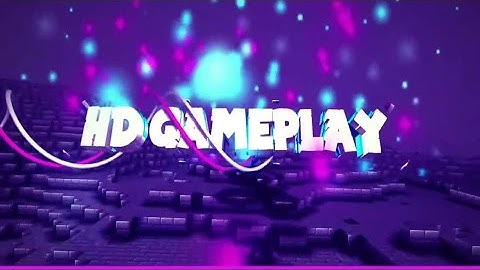 How to make 3D intro video