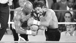 Marvin Hagler vs Roberto Duran Highlights 1983, Las Vegas