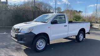 2016 Toyota Hilux 2.5 D4-D Active Single Cab pick up for sale at Vans Today Worcester